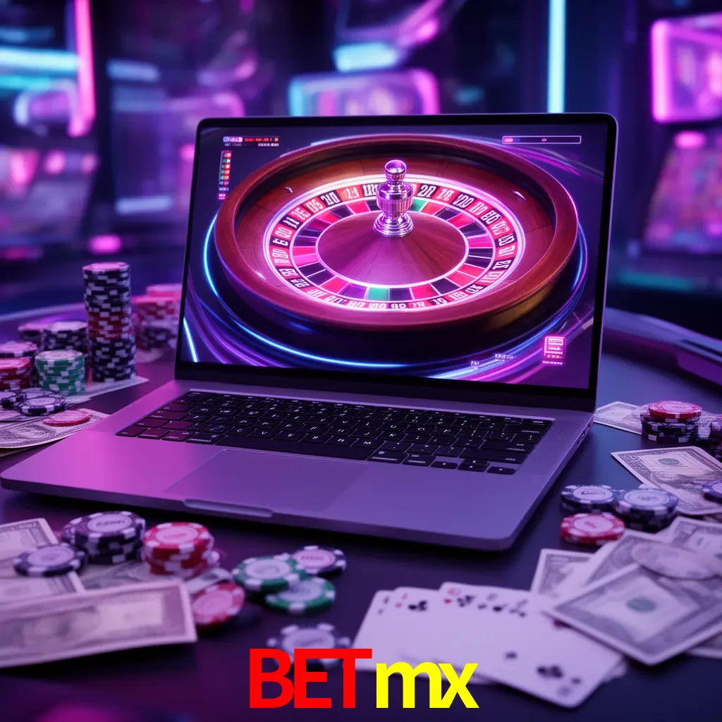 Centro móvil Betmx con casino, cajero, bonos, app y acceso de cuenta para México